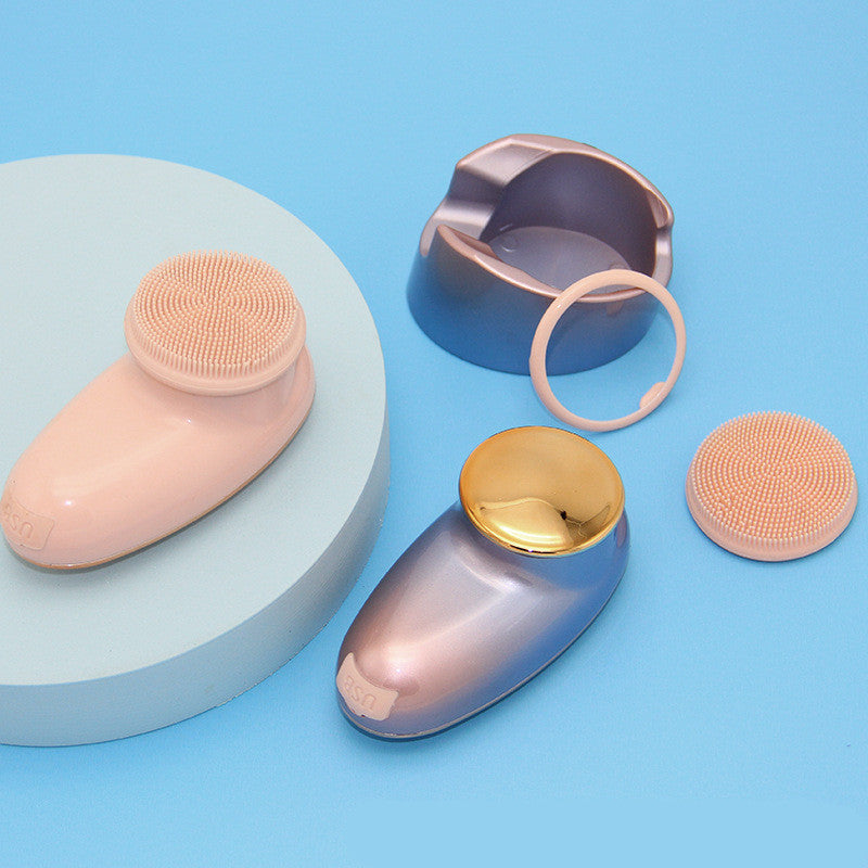 Multifunctional Temperature-Sensing Facial Cleansing Instrument