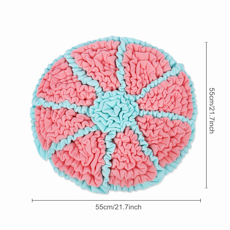 Anti-slip and bite resistant slow food mat