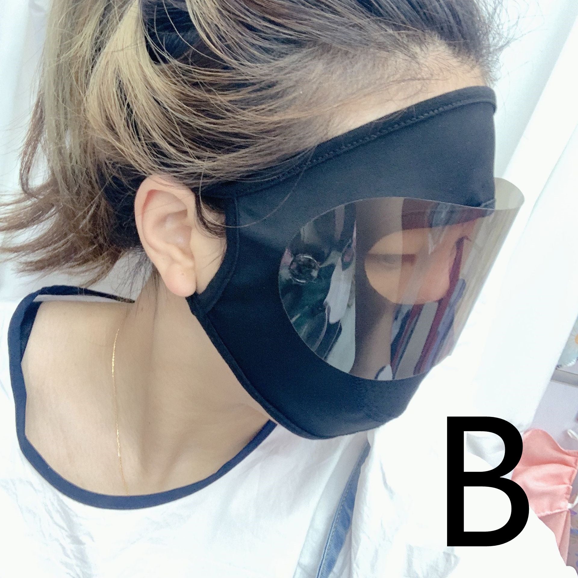 Ice Silk Full Face Mask Eye Protection Reusable Multifunctional Face Cover