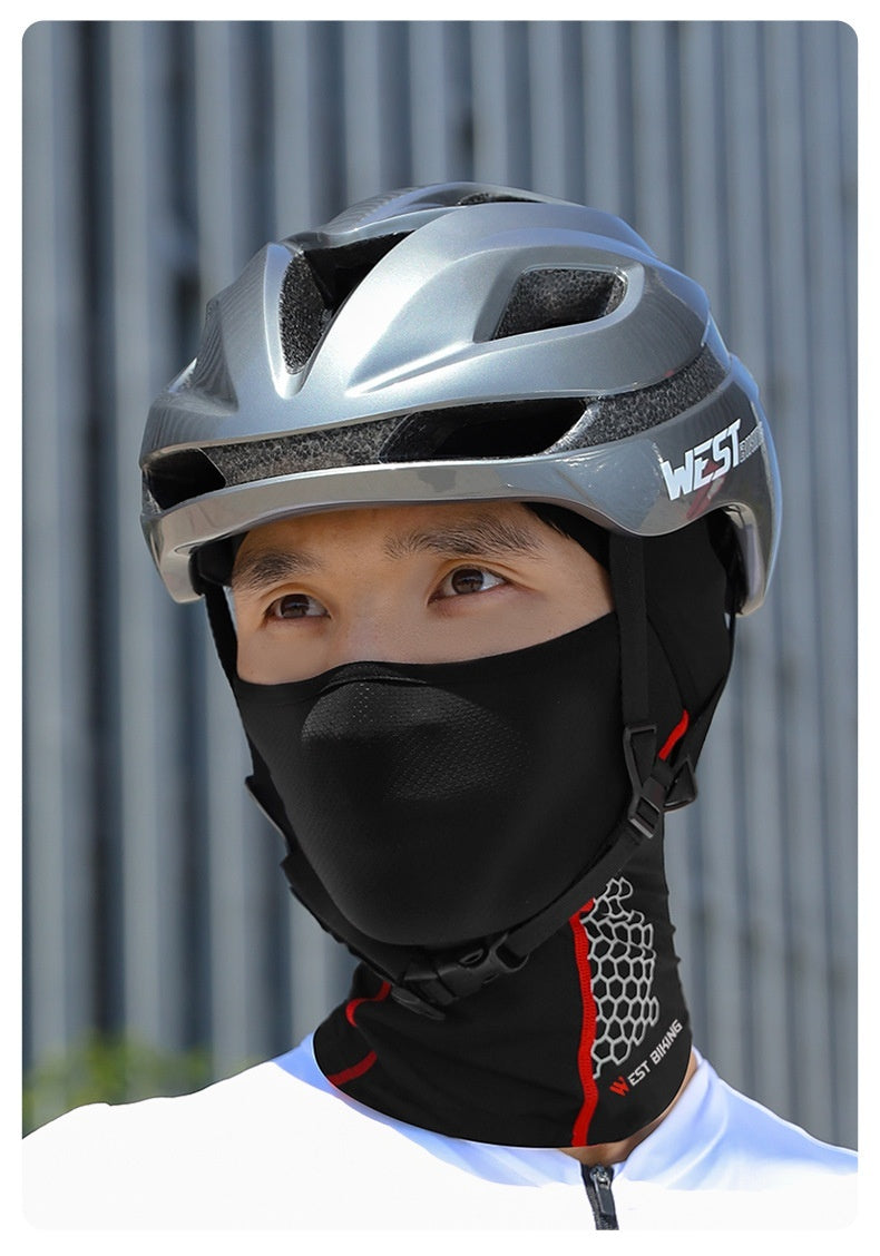 Sunscreen Riding Hat Motorcycle Ice Silk Full Face